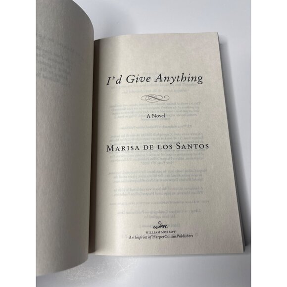 I’d Give Anything | Marisa de los Santos Book | Friendship Fiction Novel - Picture 3 of 4